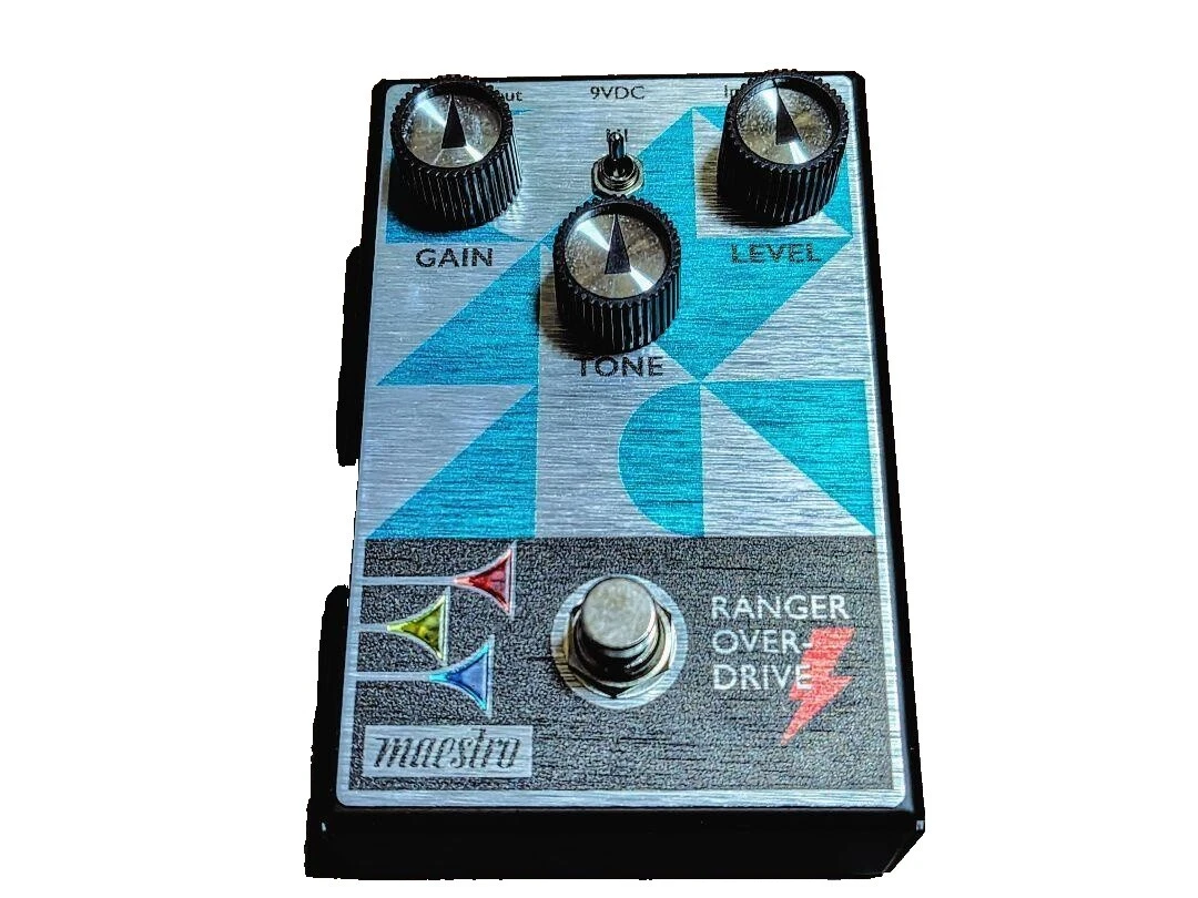 Pedales de distorsión y Overdrive Maestro Guitarra