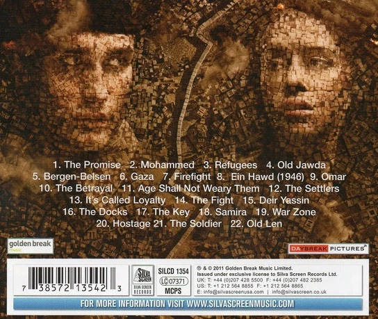 Debbie Wiseman – The Promise (2011) 4-Part Television Series Score CD - Bild 2 von 2