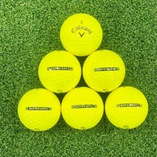 Callaway Supersoft Yellow Used Golf Balls 24 In Mint Condition, AAAAA Quality