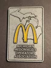 Michigan McDonald's Operators Association Paperweight/Plaque