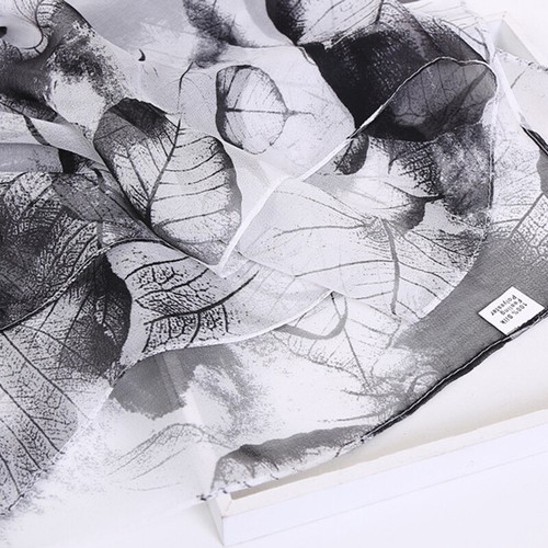 Women Long Soft Chiffon Scarf Print Sheer Wrap Shawl Large Stole Neck Scarves*US - Picture 11 of 28