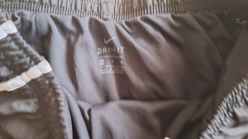 Nike Kids Girls Shorts Youth Sz L 12 - 13 Year Black Logo Dri-Fit Running Active - Picture 8 of 15