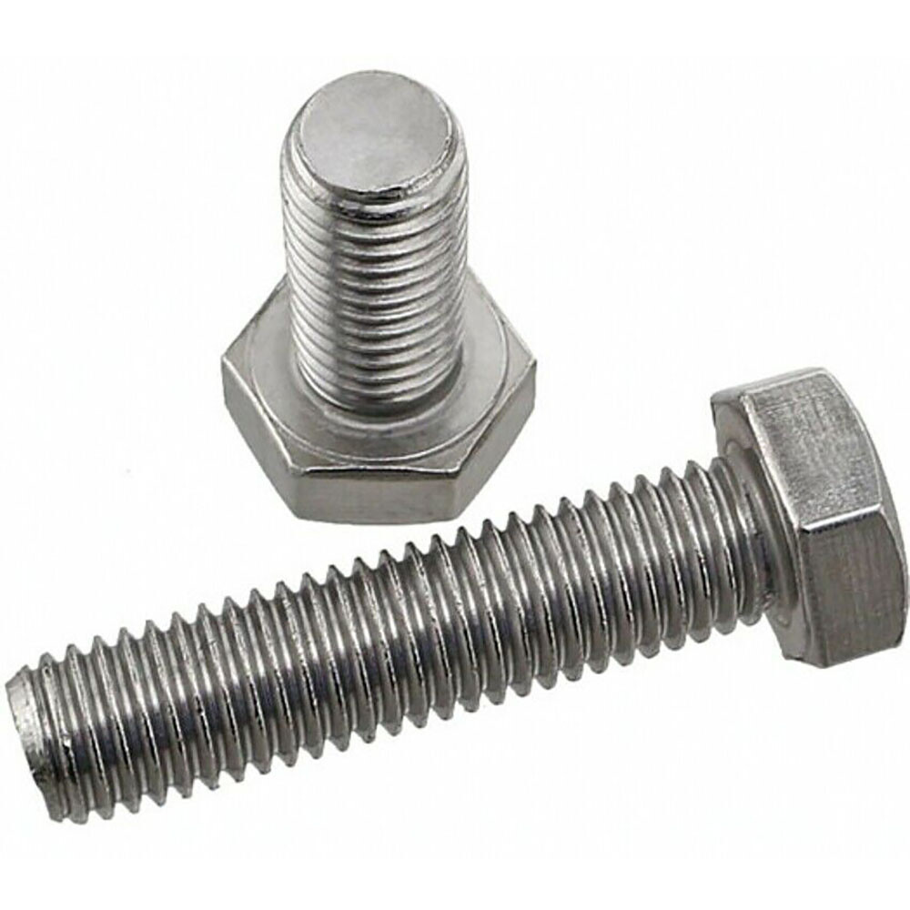 Yinpecly M10 Hex Bolt M10-1.5 X 80mm UNC Hex Head Screw Bolts