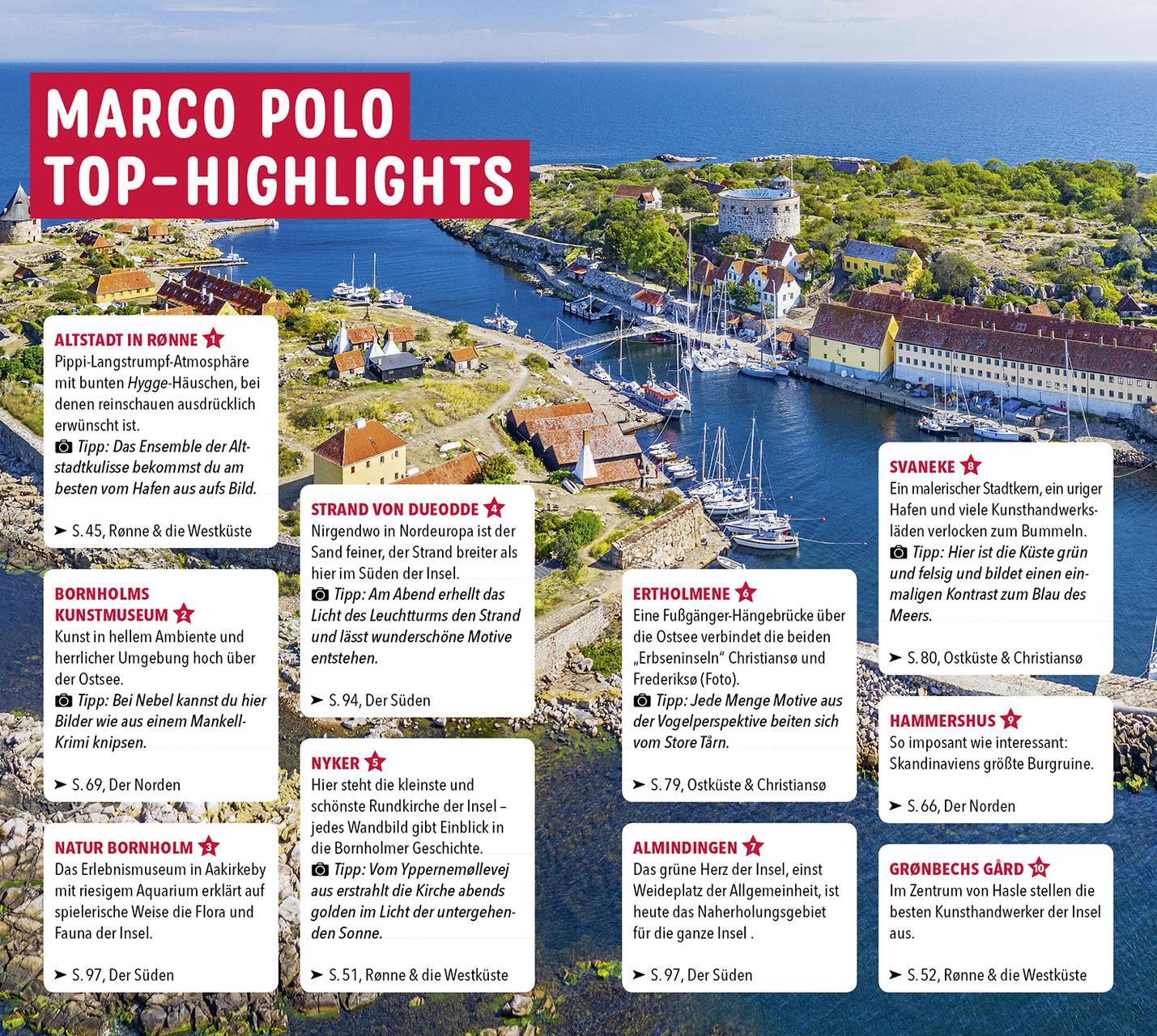 Thumbnail - Marco Polo Reiseführer Bornholm Carina Tietz