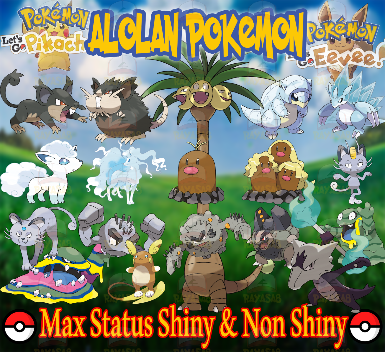 Guide: How to get Alolan Forms in Pokémon: Let's Go, Pikachu! and Eevee!  Nintendo Wire