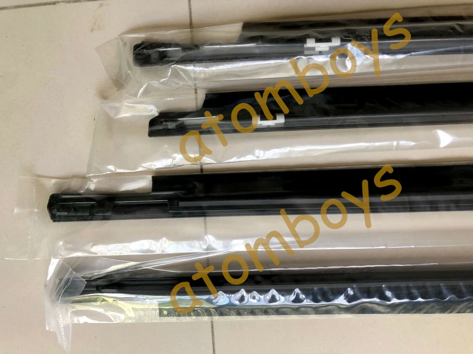 适用于丰田卡罗拉 EE110 AE110 AE111 玻璃密封门黑色皮带护套 — 第 2/4 张图片