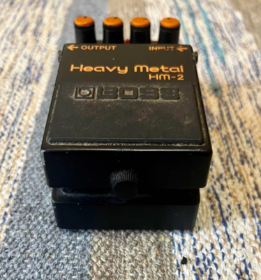 BOSS HM-2 Heavy Metal Guitar Effects Pedal Made in Japan | eBay