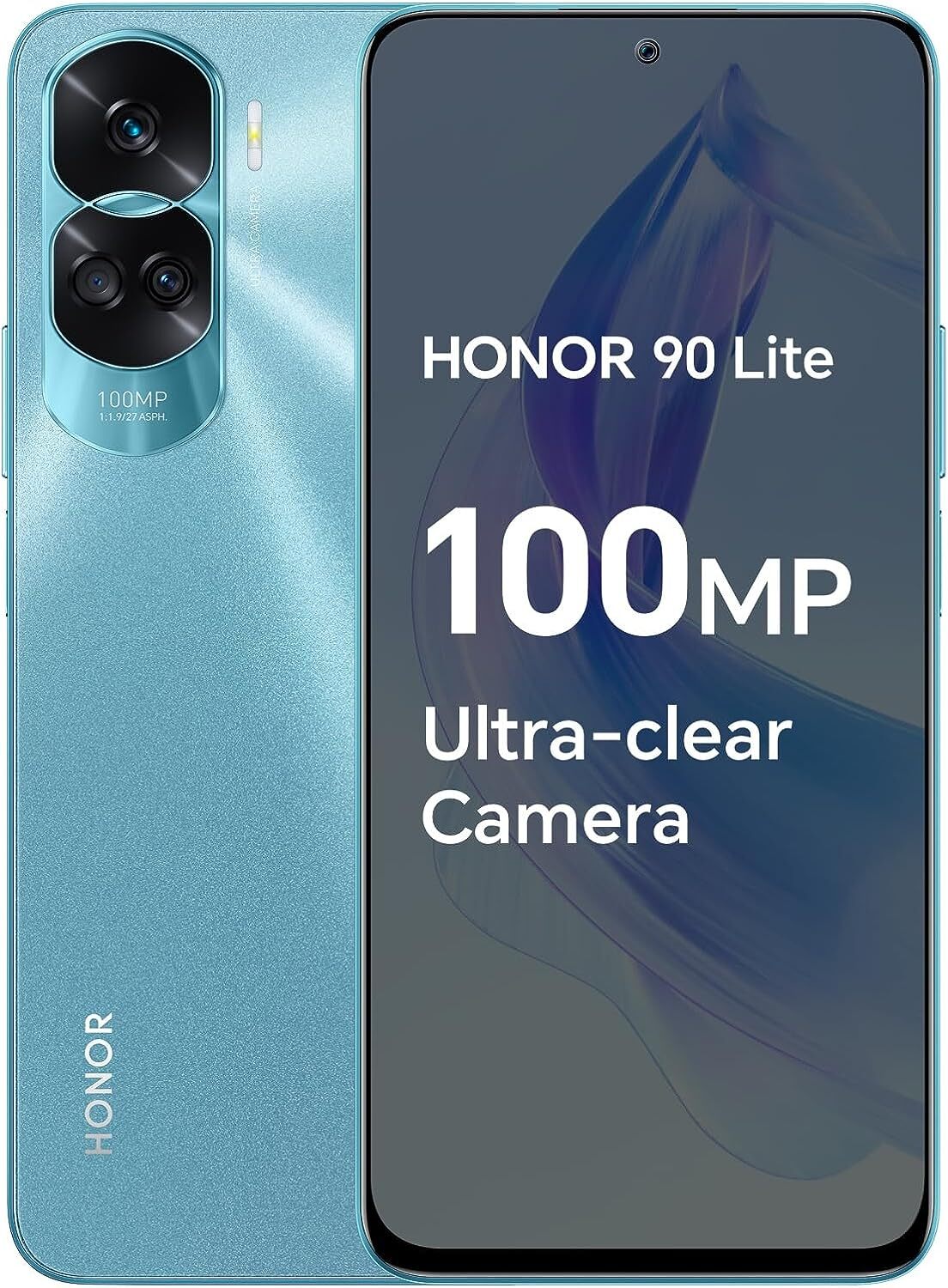 HONOR 90 Lite 5G Smartphone NFC 8+256GB 100MP LCD 6.7"Display 4500mAh 35W...