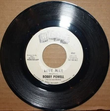 BOBBY POWELL Into My Own Thing *LOVE MAN* New Orleans Funk 45 on WHIT 6909 PROMO