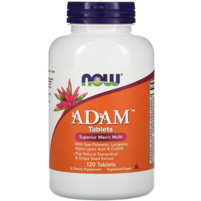 Now Foods Adam Premium Men's Multi 120 Tablets