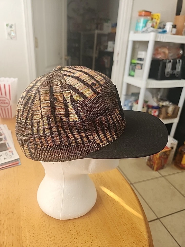 Gorra Mitchell & Ness NBA San Antonio Spurs bandera negra Snapback Foto 2 de 4