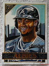 2020 Topps Gallery OZZIE ALBIES #137 Artist Proof Atlanta Braves
