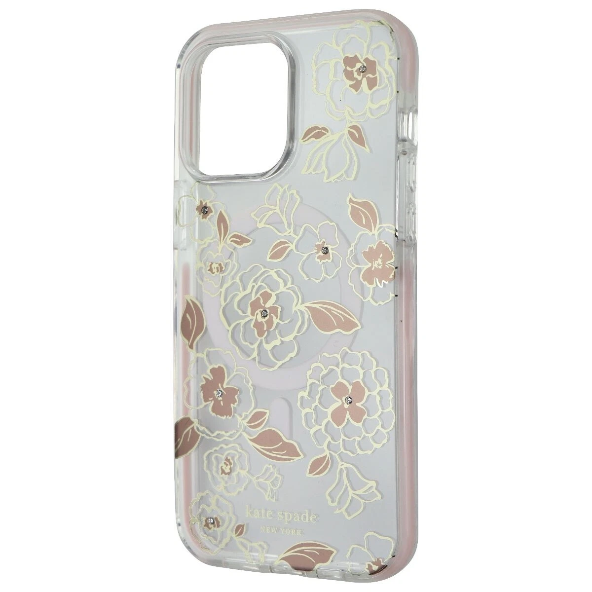 Kate Spade Defensive Case for MagSafe for iPhone 14 Pro Max - Gold Floral |  eBay