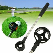 81in Golf Ball Retriever Telescopic Picking Up Shaft Scoop Ball Pick Up Portable