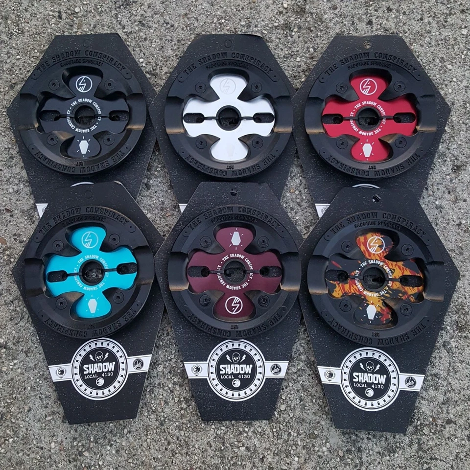 THE SHADOW CONSPIRACY SHADOW SABOTAGE GUARD SPROCKET 25T BMX BIKE SPROCKETS FIT CULT PRIMO SUBROSA