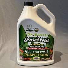Dr. Earth Pure Gold All Purpose Liquid Plant Food 1 gal. Concentrate