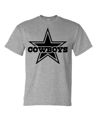 Dallas Cowboys Star T-Shirt All Colors + Design Colors Sizes S-5XL & Youth Kids - Picture 27 of 29