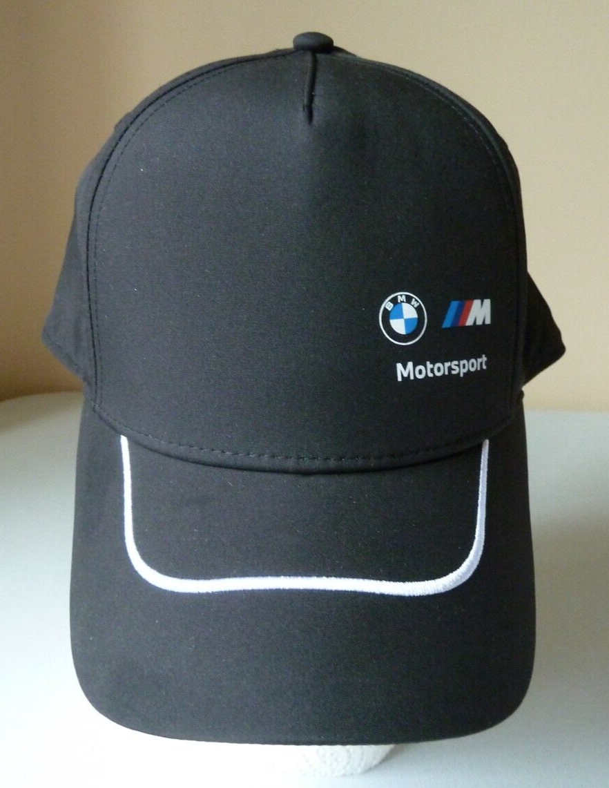 Puma BMW Motorsport Baseball Cap Unisex Snapback Hat Black One