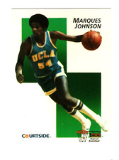 1992 COURTSIDE COLLEGE FLASHBACK BASKETBALL CARD #19  MARQUES JOHNSON