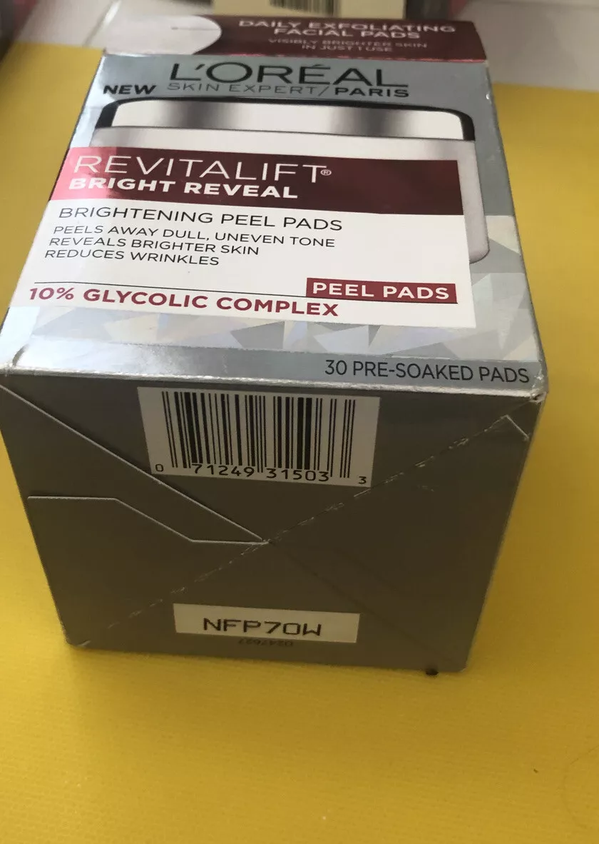 L'Oreal Paris Revitalift Bright Reveal Peel Pads