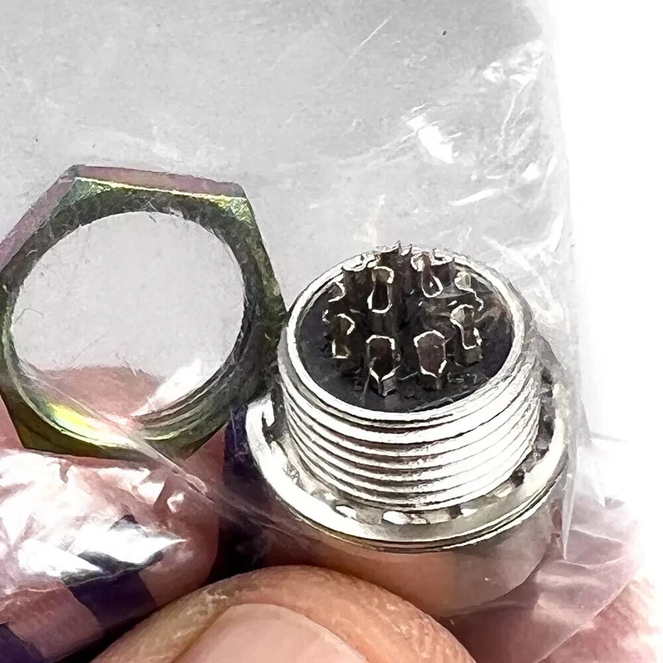 10 pcs Hirose HR10A-10R-12S Circular Connector Panel Mount Receptacle 12Position - Image 3 of 4