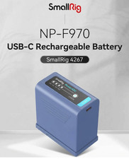 SmallRig 4267 USB-C Rechargeable NP-F970 Battery 10500mAh for Sony L-Series Ups