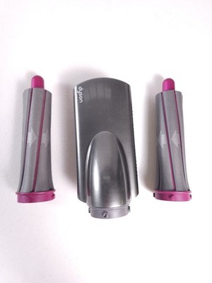 Dyson Airwrap HS01 Long Barrel Attachments 40mm & 30mm Nickel/Fuchsia Set