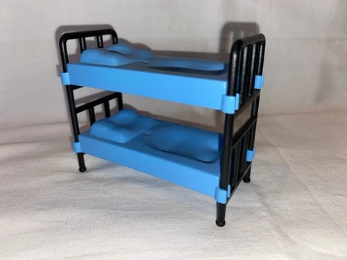 Playmobil double bunk bed from the fishermen's hut 3826 vintage