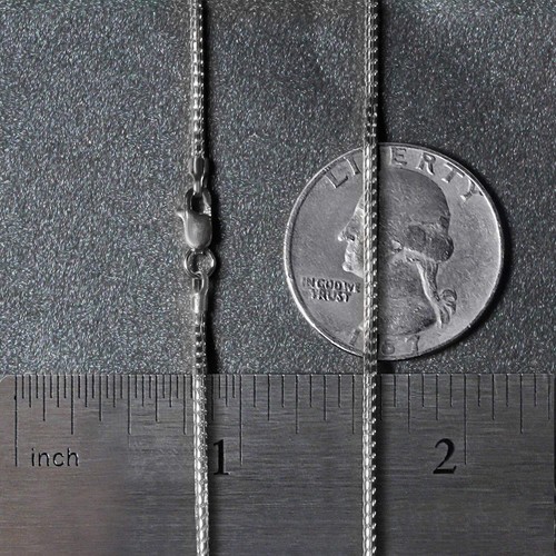 14k White Gold Ice Chain (1.30 mm) - Picture 7 of 10