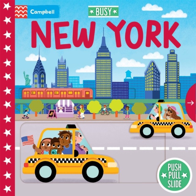 Busy New York : A Push, Pull, Slide Book Campbell Books - Image 2