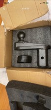 6 Offset Gooseneck Ball Extender For Short Bed Trucks Square Base 2-516 B...