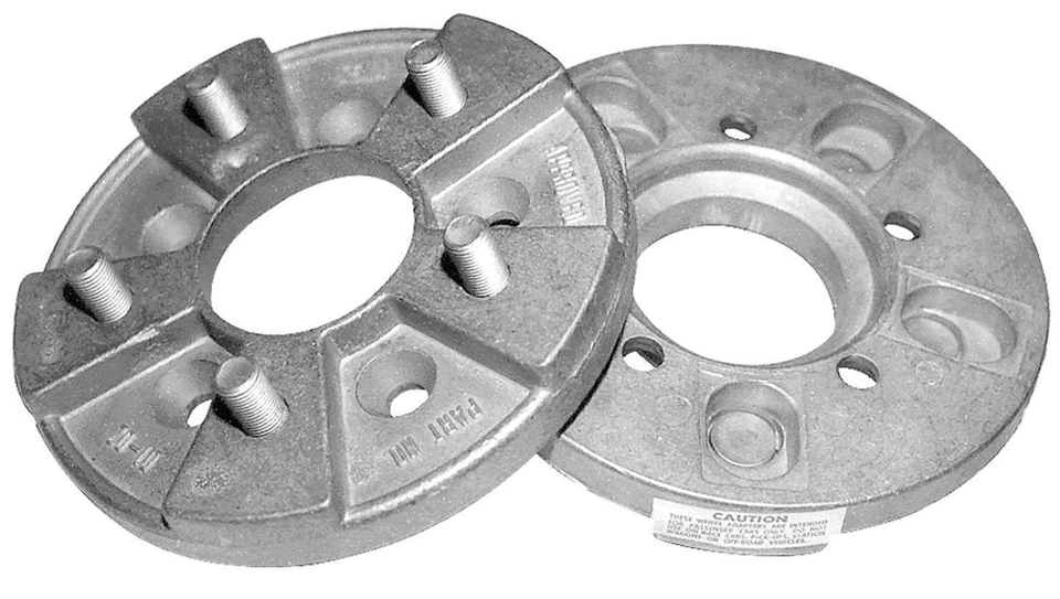 Trans-Dapt 7071, 2 Pack Natural Aluminum Wheel Adapte Fits rs 5 On 4.5 Performan - Image 3 of 4
