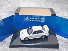 Autoart 1/43 Mitsubishi Lancer Evolution Gsr Evo Vi 6 White Inspection 1/18