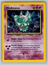 Misdreavus 11/64 Holo Rare Neo Revelation Pokemon Unlimited Holo Lightly Played on eBay