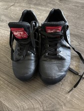 Rawlings Kids Shoes - Black - Sports Cleats - Size 13 M