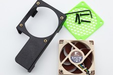 Noctua NF-A6x15 PWM HBA Fan Shroud Kit for LSI 9305-24i - ASA - Quiet 19.8dB