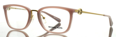 MICHAEL KORS MK4054 Captiva 3320 Gold Pink Womens Eyeglasses 52-20-140 B:37