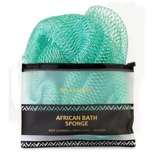 African Net Sponge Exfoliating Back Scrubber Loofah Bath Washcloth Nylon