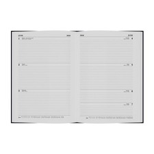 Image of 2026 Collins Desk Diary A4 Week To View Hardback Black Cover