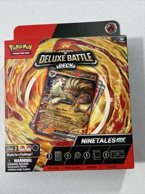 Pokemon TCG: Ninetales EX Deluxe Battle Deck New Sealed