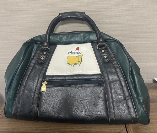 Vintage Masters Augusta National Golf Bag Boston Bag Carry Bag - Picture 1 of 7