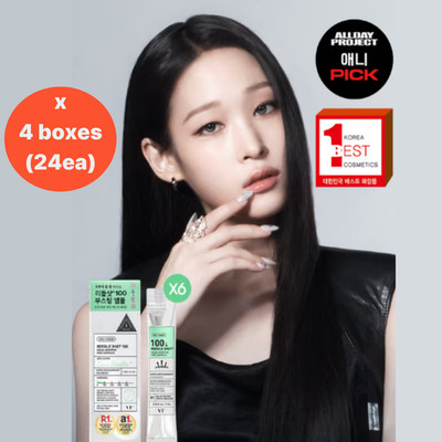All Day Project VT Reedle Shot 100 Facial Boosting First Step Night Ampoule 4Box