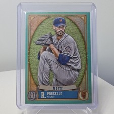 2021 Topps Gypsy Queen Rick Porcello #94 Turquoise Parallel 91/199 New York Mets