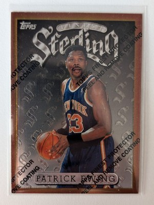 Patrick Ewing #44 1996 Finest NBA Basketball Trading Card New York Knicks