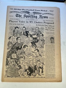 1955 Al Kaline Wins Batting Title Sporting News Copy-Vg to Excellent 