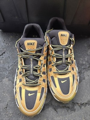 Nike Men's P-6000 Running Shoes Black Metallic Infinite Gold HQ3030700 Size 12(B