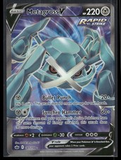 Metagross V 181/198 Ultra Rare Chilling Reign Pokemon Holo Near Mint on eBay