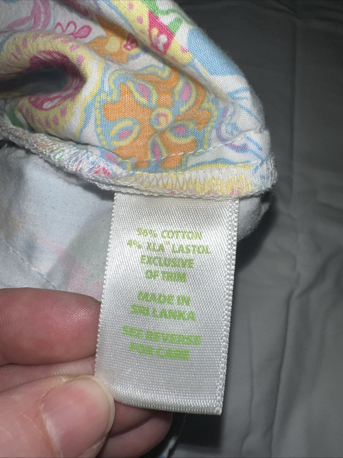 Lilly Pulitzer Patchwork Print Cotton Shorts Size… - image 5