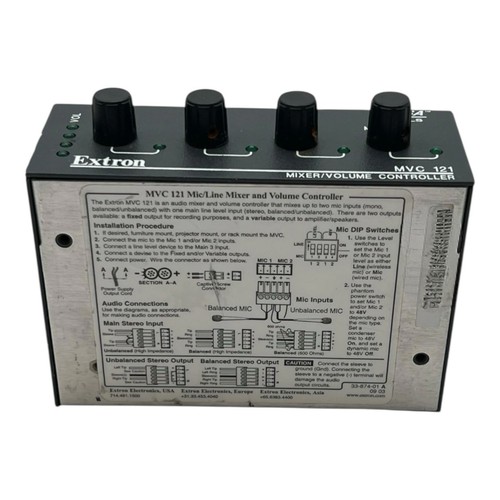 Extron Mixer Volume Controller Regler Versa Tools MVC 121 - Picture 8 of 8