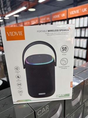 VIDVIE SP920 50W Bluetooth 5.3 Tragbarer Lautsprecher IPX7 Wasserdicht TWS 4000mAh